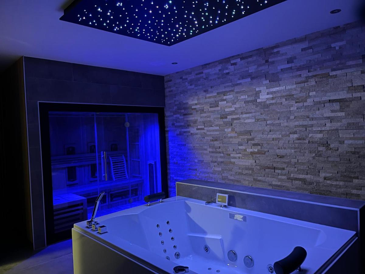 圣安娜兰Bed & Wellness Chinel Luxe Vakantiehuis Met Sauna'S En Bubbelbad公寓 外观 照片